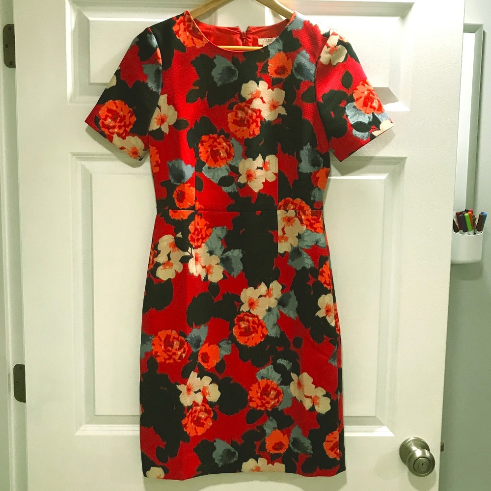 J.Crew Factory Floral Dress